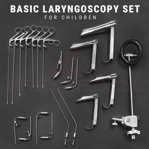 喉頭鏡・マイクロ喉頭鏡セット販売｜Grey Medical