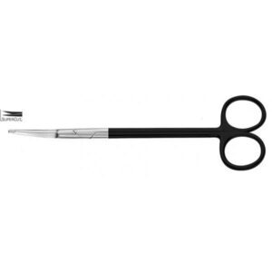Kaye Facelift Scissors, Curved, Serrated, Stainless Steel