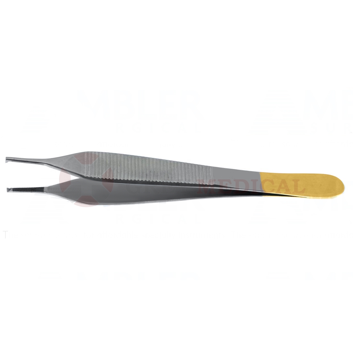 Adson Tissue and Suture Forceps, Tungsten Carbide 4000 Jaw