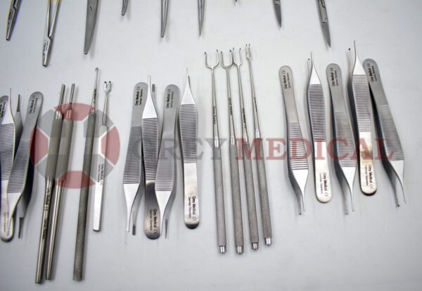 Basic Set of Plastic Surgery Instruments
