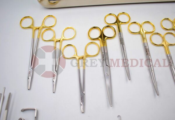 Basic Set of Plastic Surgery Instruments